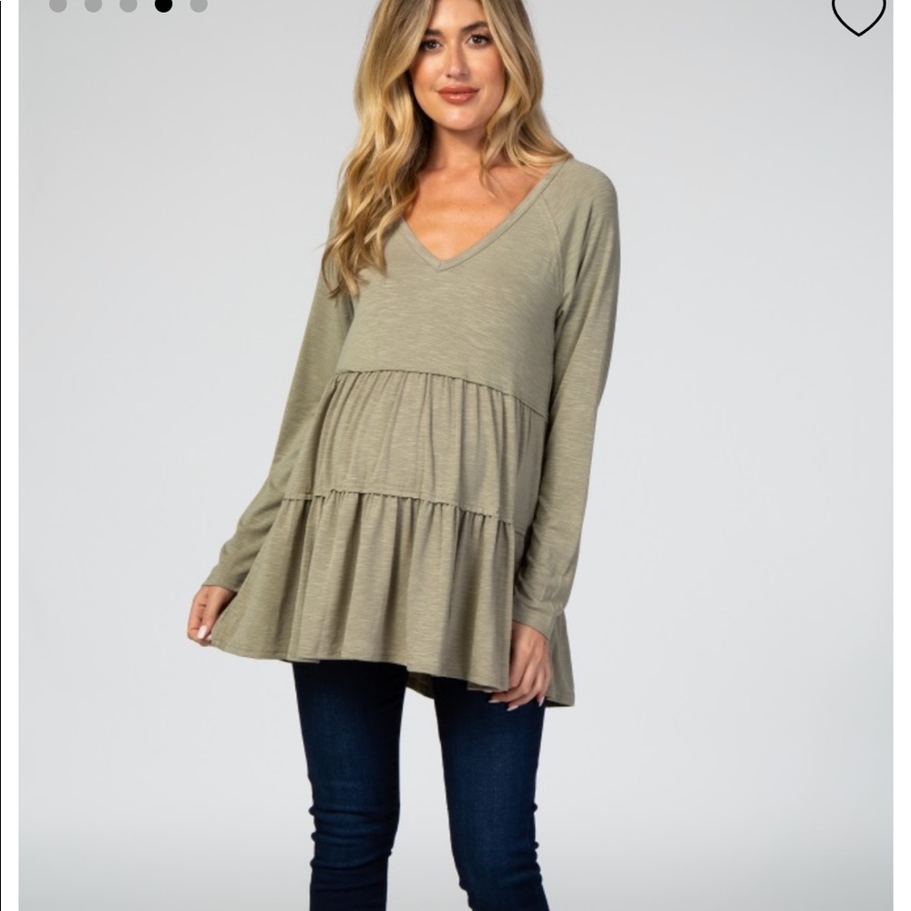 Maternity v neck - Picture 2 of 4